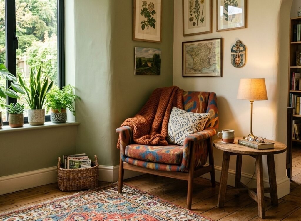 Corner of a Living Room