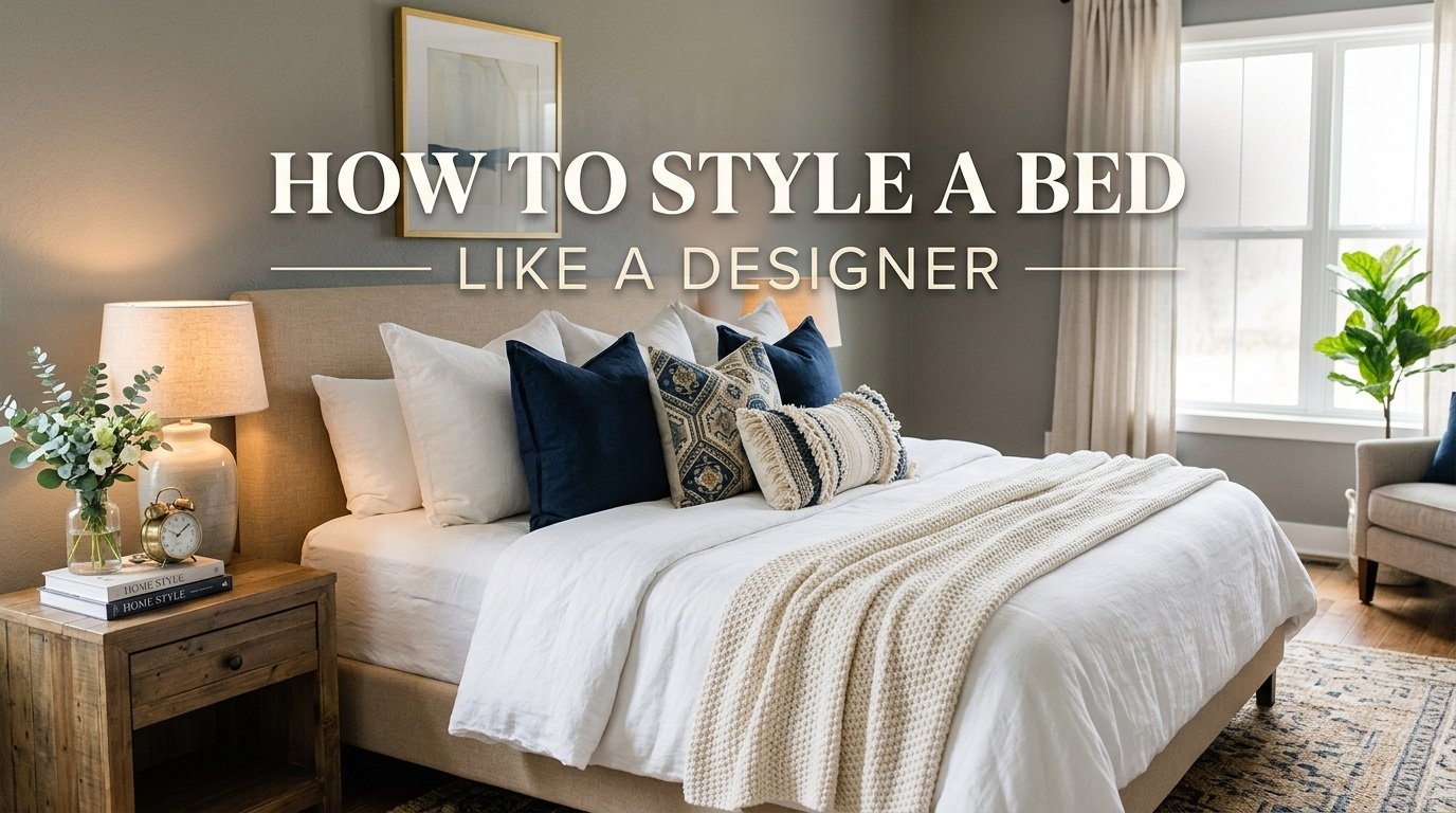 how to style a bed