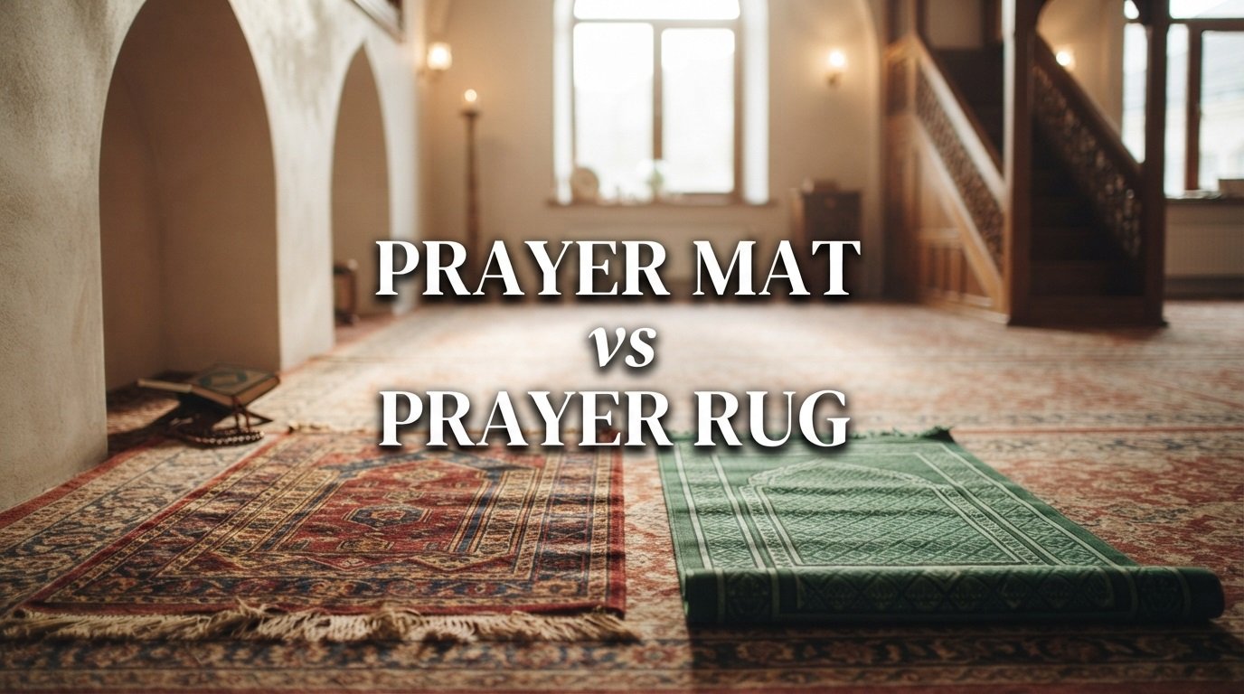 prayer mat vs prayer rug
